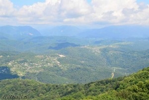 Megfigyelő torony az Ahun-hegyen