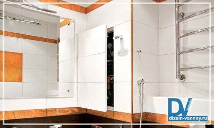 Vizsgálati nyílás a fürdőszobában a csempe alatt - a nyílászárók választása - egyszerű