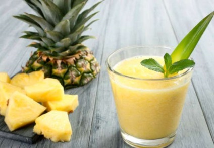 Pineapple smoothies rețete de cocteil de slabit