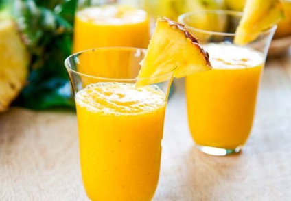 Pineapple smoothies rețete de cocteil de slabit