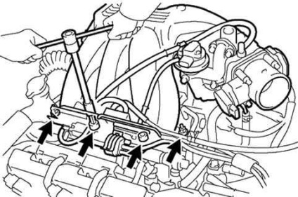 Scoaterea capului blocului de cilindri al motorului modelului 1mz-fe toyota camry 2001 - 2006