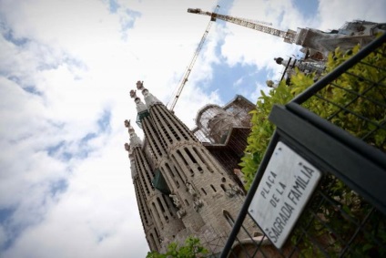 Sagrada Familia în barcelona, ​​Spania