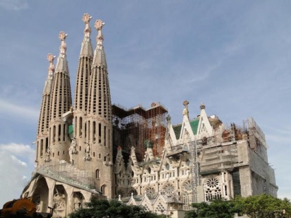 Sagrada Familia în barcelona, ​​Spania