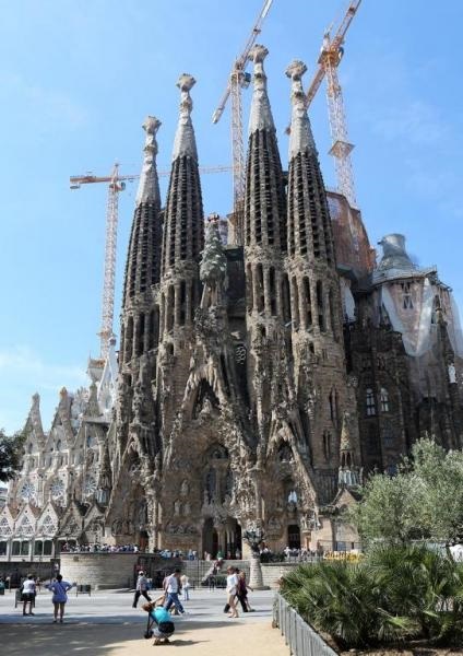 Sagrada Familia în barcelona, ​​Spania