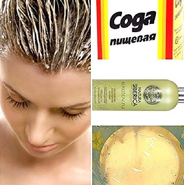 Soda pentru scalp