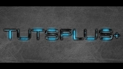 Creați text metalic, text futurist într-un tutorial free photoshop - mega obzor