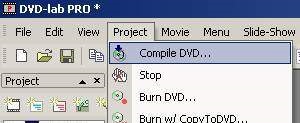 Crearea meniului discului dvd în expresia pro - opțiune de la dvd, editare video