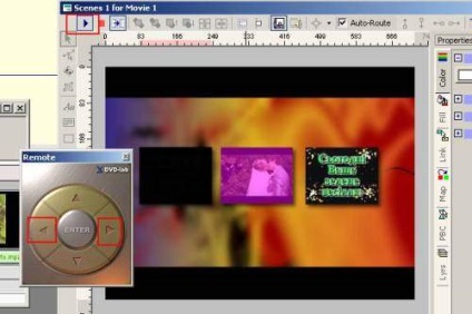 Crearea meniului discului dvd în expresia pro - opțiune de la dvd, editare video