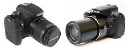 O prezentare comparativă a canonului powershot sx50 și canon eos 600d