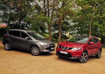 Test de încercare comparativ ford kuga vs nissan qashqai