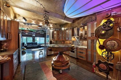 Steampunk ca stil interior