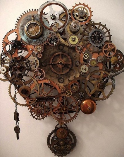 Steampunk ca stil interior