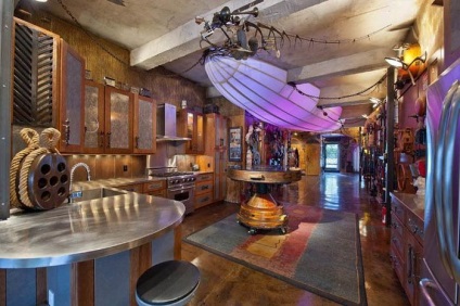 Steampunk ca stil interior