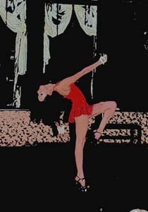 Szalag tangó - solo tango (sztriptíz-tangó, szexi tangó) tanulás a táncházak divadánok hálózatából