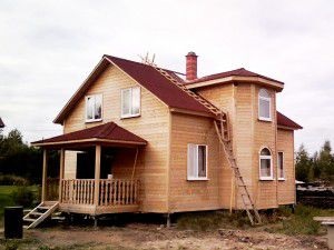 Constructii de case din lemn din lemn - rosstroyalyans g