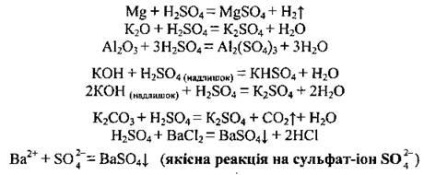 Acid sulfat - prin elemente de grup - elemente nemetalice și compușii lor