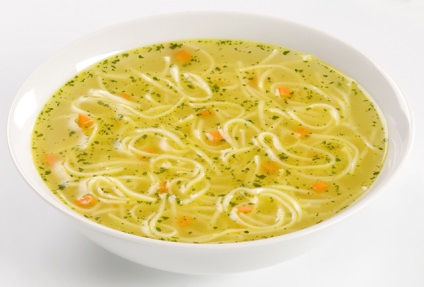 Supe calorii conținut de diferite tipuri de supe, proprietăți utile