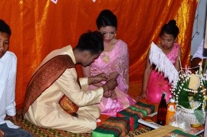 Nunta în Isana, în Thailanda pentru o lungă perioadă de timp și pentru o lungă perioadă de timp
