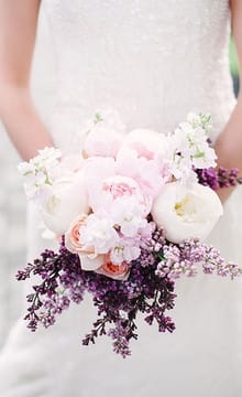 Buchet de nunta in stilul ideilor de design si fotografie din Provence