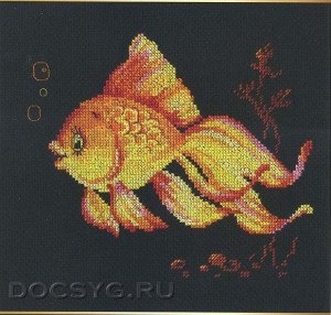 Schema de broderie goldfish