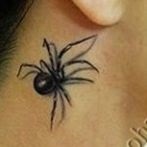 Spider tatuaj sens, fotografie