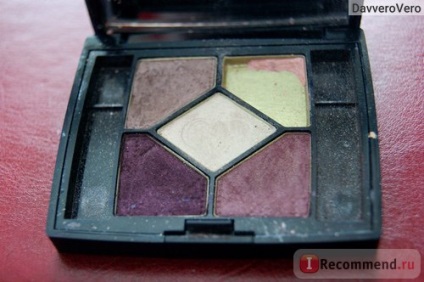 Eyeshadow dior 5 színes szemhéjárnyaló irizáló - 