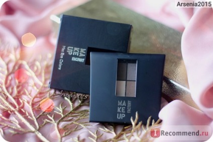 Az eyeshadows gyárilag matt szemszíneket alkot - «♥ finom puha matt textúra