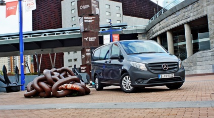 Testarea testului noului mercedes vito 4x4 (tractiune integrala Mercedes Vito)