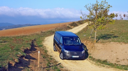 Testarea testului noului mercedes vito 4x4 (tractiune integrala Mercedes Vito)