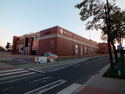 Centre comerciale în Białystok alfa, pătrat, galerie biala și pr