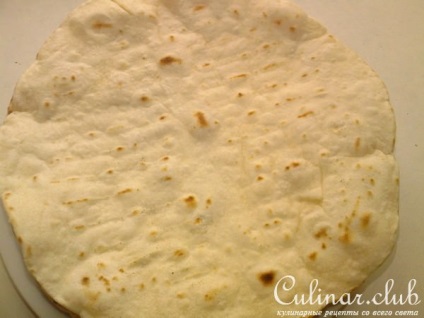 Tortilla, tort - pâine mexicană (de casă)