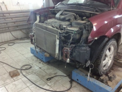 Toyota carina subiecte de vedere - repararea bara de protecție