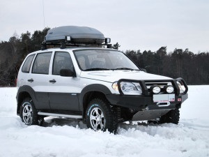 Reglarea Chevrolet Nivel pentru off-road cu fotografie și video