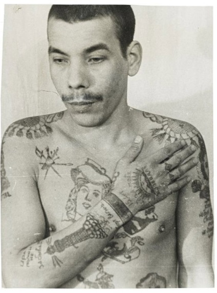 Börtön tetoválás a Szovjetunió idejében, dekódolás és leírás - infomania