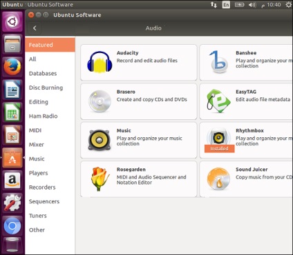 Centrul de software Ubuntu