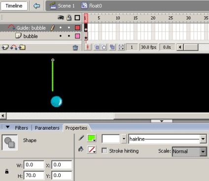 Lecții efect flash text cu bule - produse software