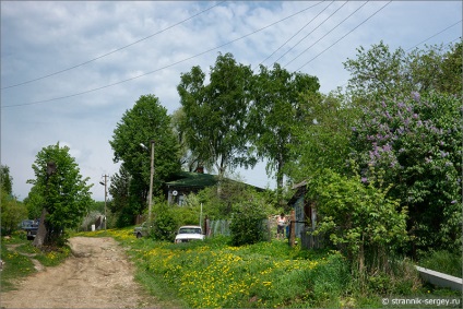 Homesteads lângă Moscova pe malurile râului Lutosni - Boblovo, roach, șah