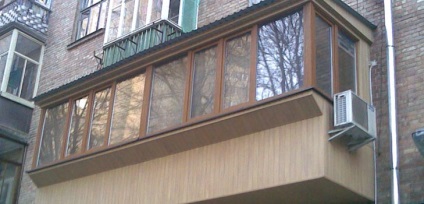 Instalarea de documente, lucrari de balcon