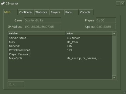 Server counter-strike de instalare a serverului 1