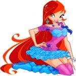 Winx Bloom - descrierea desenului animat și a imaginilor