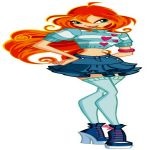 Winx Bloom - descrierea desenului animat și a imaginilor