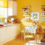 Milyen színűre kell festeni a konyhát a finomsággal a hangok és a kombinációk kiválasztásával