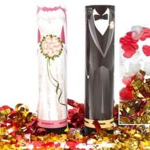Flapper esküvőre, menyasszonyi konfetti újszülők lógására - esküvői kellékek beszerzése itt