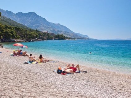 Croația a distrus - cel mai bun loc pentru o vacanță pe plajă