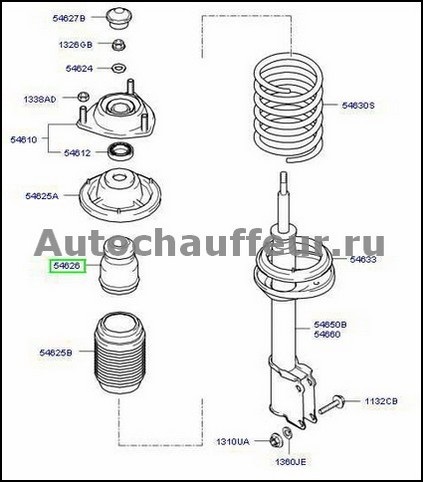 Înlocuirea pilonilor din spate și din față pentru accentul hyundai - repararea, operarea, reglarea autovehiculului