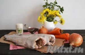 Rántott ponty kukoricacsomóval - lépésről lépésre előkészítünk egy fotót (rántva) Sült ponty kukoricacsomorodásban - lépésről lépésre előkészítünk egy fotót