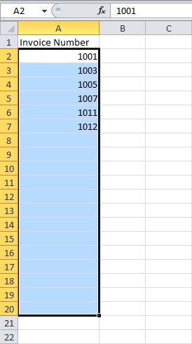 300 Exemple prin Excel care împiedică intrările duplicate