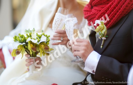 Téli esküvői kiegészítők - mindezt egy fotózásra