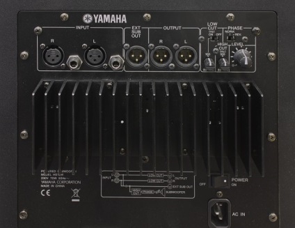 Active subwoofer yamaha revizuire detaliată