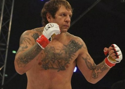 Tatuajele lui Alexander Emelianenko (fotografie)